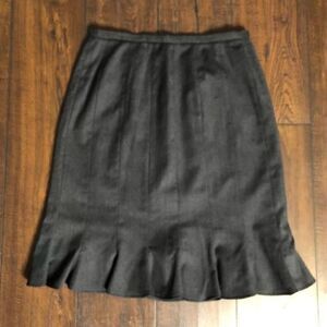 Harve’ Benares Wool Skirt